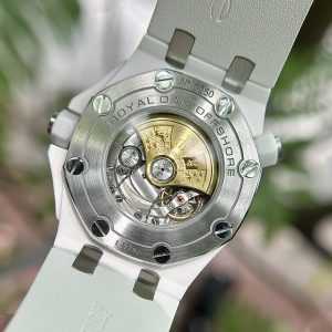 Đồng Hồ Audemars Piguet Royal Oak Offshore 15707CB Replica 11 Gốm Trắng APS Factory 42mm (2)