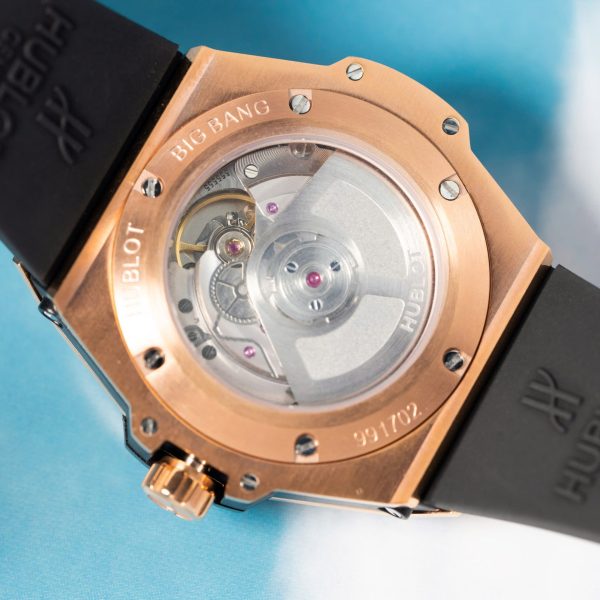 Đồng Hồ Hublot Big Bang One Click King Gold Replica 11 Màu Đen 39mm (2)