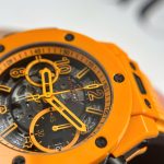 Đồng Hồ Hubot Big Bang Unico Orange Ceramic Chế Tác Nhà Máy BBF 42mm (2)