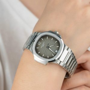 Đồng Hồ Patek Philippe Nautilus 7118 Replica 11 Mặt Xám 3K Factory 35 (2)