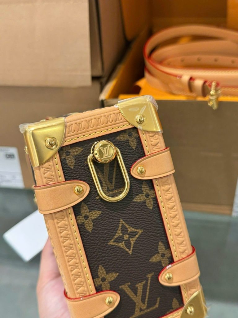 Túi Louis Vuitton LV Side Trunk Tracking MM Rep 11 Cao Cấp Hoạ Tiết Monogram 21cm (2)