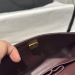 Túi Xách Chanel Classic Replica 11 Da Hạt Màu Đen Khoá Vàng 23cm (1)