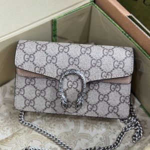 Túi Xách Gucci Dionysus Mini Hoạ Tiết Monogram Siêu Cấp 16.5x10x4 (2)