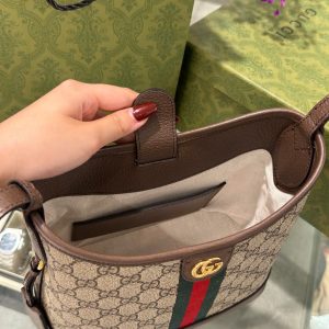 Túi Xách Gucci Ophidia Hobo Siêu Cấp Hoạ Tiết Monogram 23x21x12cm (2)