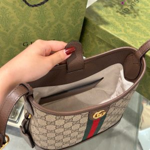 Túi Xách Gucci Ophidia Hobo Siêu Cấp Hoạ Tiết Monogram 23x21x12cm (2)