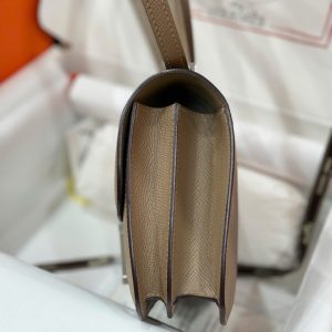 Túi Xách Hermes Constance Like Auth Nữ Khoá Bạc 18cm (2)