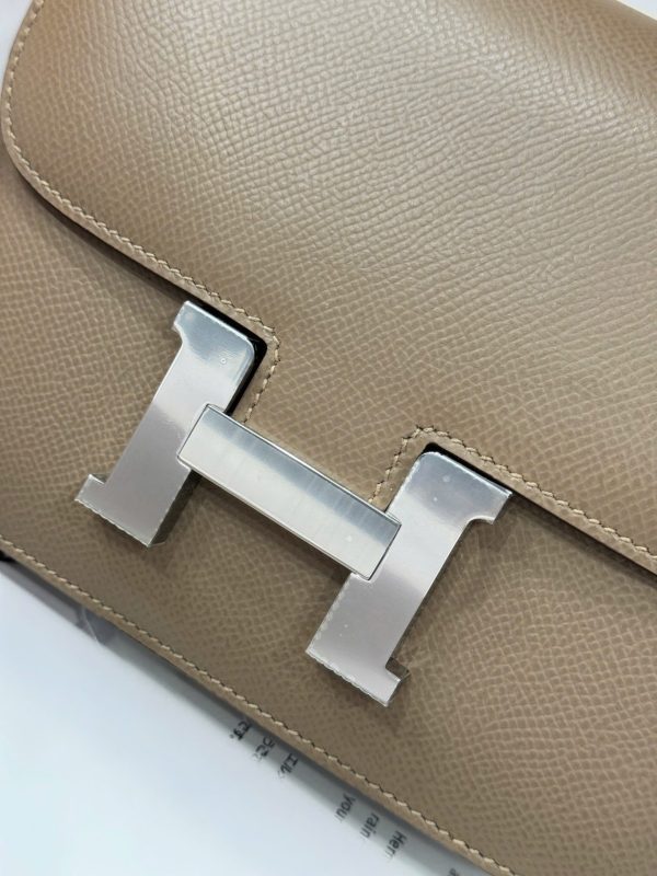 Túi Xách Hermes Constance Like Auth Nữ Khoá Bạc 18cm (2)