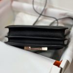Túi Xách Hermes Constance Replica 11 Nữ Màu Đen Khoá Vàng 18cm (2)