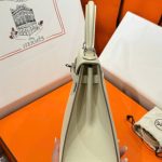 Túi Xách Hermes Kelly Rep 11 Cao Cấp Nữ Màu Trắng Kem Khoá Trắng 25cm (2)
