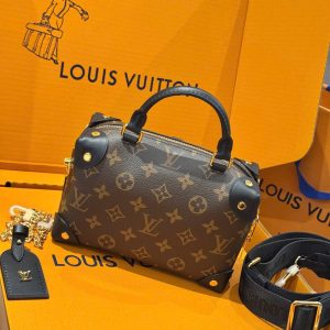 Túi Xách Louis Vuitton LV Petite Malle Aouple Siêu Cấp Hoạ Tiết Monogram 20x14x7,5cm (2)