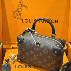 Túi Xách Louis Vuitton LV Petite Malle Aouple Siêu Cấp Hoạ Tiết Monogram 20x14x7,5cm (2)