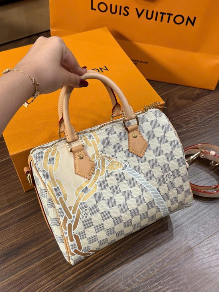 Túi Xách Louis Vuitton LV Speedy Bandouliere Siêu Cấp 25x19x15cm (2)