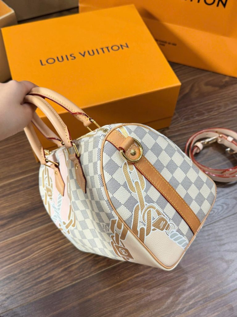 Túi Xách Louis Vuitton LV Speedy Bandouliere Siêu Cấp 25x19x15cm (2)