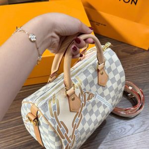 Túi Xách Louis Vuitton LV Speedy Bandouliere Siêu Cấp 25x19x15cm (2)