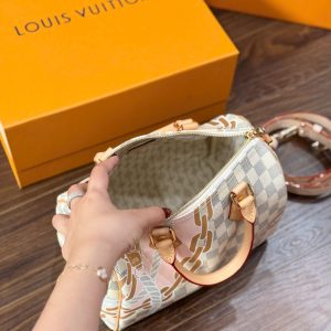 Túi Xách Louis Vuitton LV Speedy Bandouliere Siêu Cấp 25x19x15cm (2)