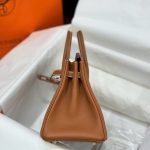 Túi Xách Nữ Hermes Birkin Màu Nâu Da Nứt Like Auth 25cm (2)