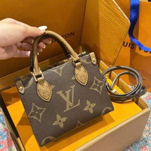 Túi Xách Nữ Louis Vuitton LV Onthego Hoạ Tiết Monogram Siêu Cấp 18cm (2)