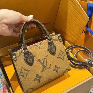 Túi Xách Nữ Louis Vuitton LV Onthego Hoạ Tiết Monogram Siêu Cấp 18cm (2)