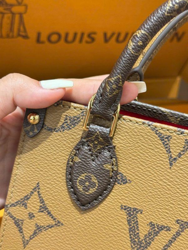 Túi Xách Nữ Louis Vuitton LV Onthego Hoạ Tiết Monogram Siêu Cấp 18cm (2)