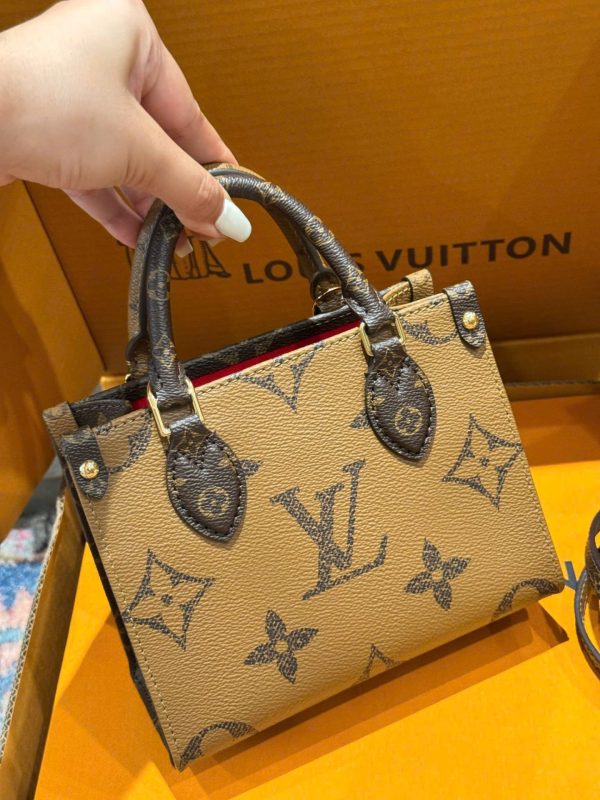 Túi Xách Nữ Louis Vuitton LV Onthego Hoạ Tiết Monogram Siêu Cấp 18cm (2)