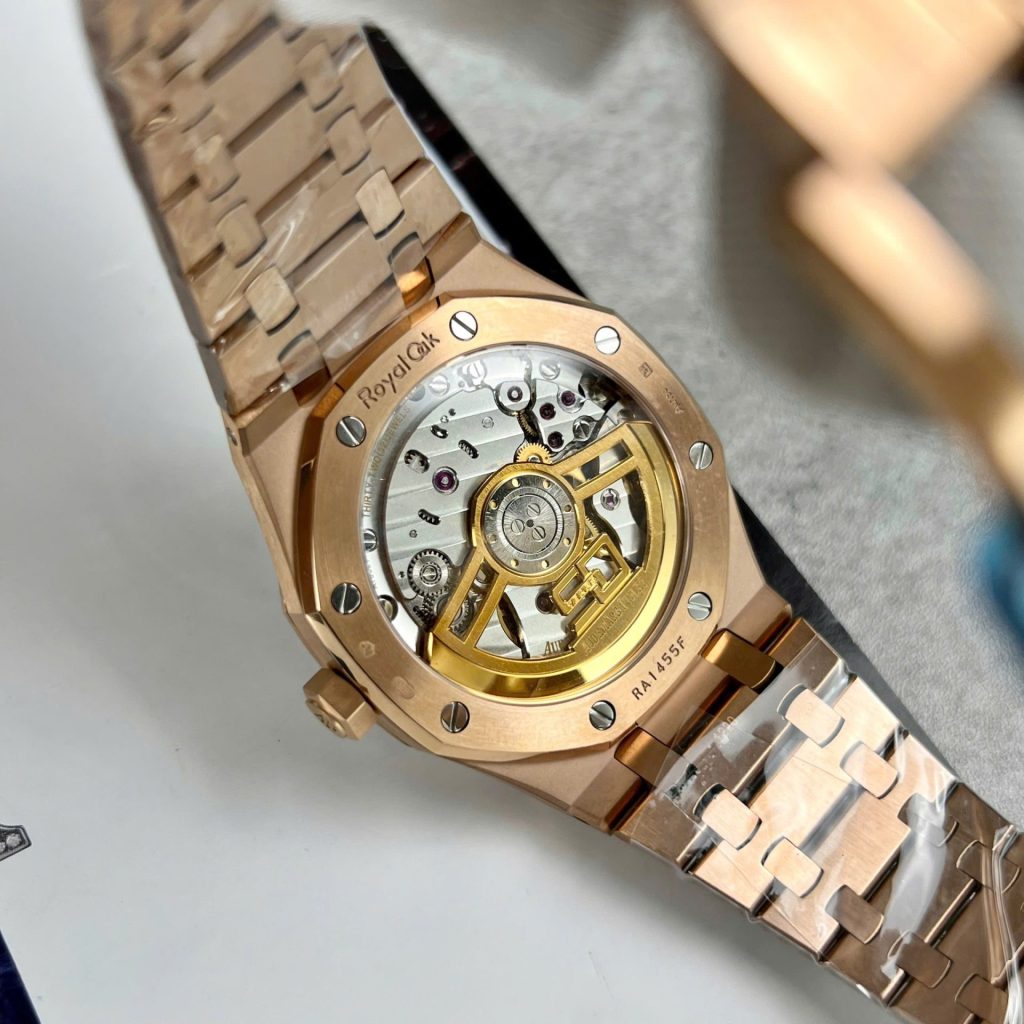 Đồng Hồ Audemars Piguet 15500 Replica 11 Mặt Xanh Blue Nhà Máy APS 41mm (2)