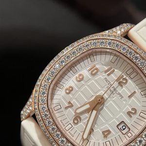 Đồng Hồ Chế Tác Patek Philippe 5067 Bọc Vàng Thật Đính Full Kim Cương Moissanite 35 (2)