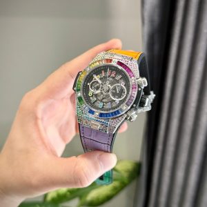 Đồng Hồ Hublot Big Bang Unico Rainbow Titanium Replica 11 Nhà Máy BBF 45mm (2)