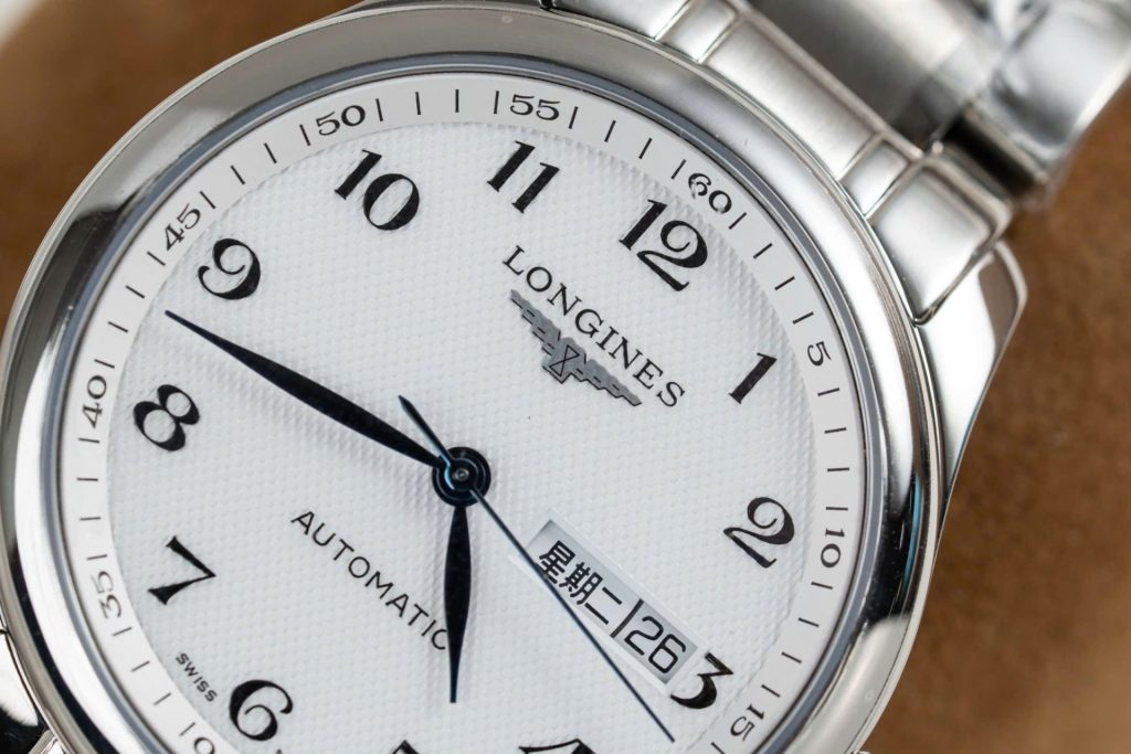 Đồng Hồ Longines Master Replica 11 Mặt Trắng Cọc Số Học Trò 38 (2)