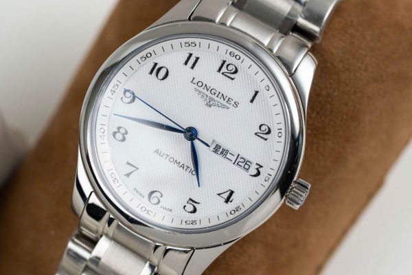 Đồng Hồ Longines Master Replica 11 Mặt Trắng Cọc Số Học Trò 38 (2)