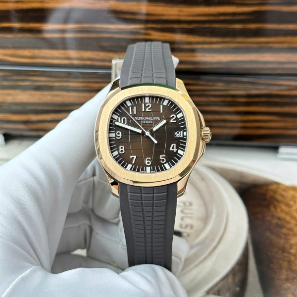 Đồng Hồ Patek Philippe Aquanaut 5167R Tinh Chỉnh Full Chi Tiết Chuẩn Auth 40mm (2)