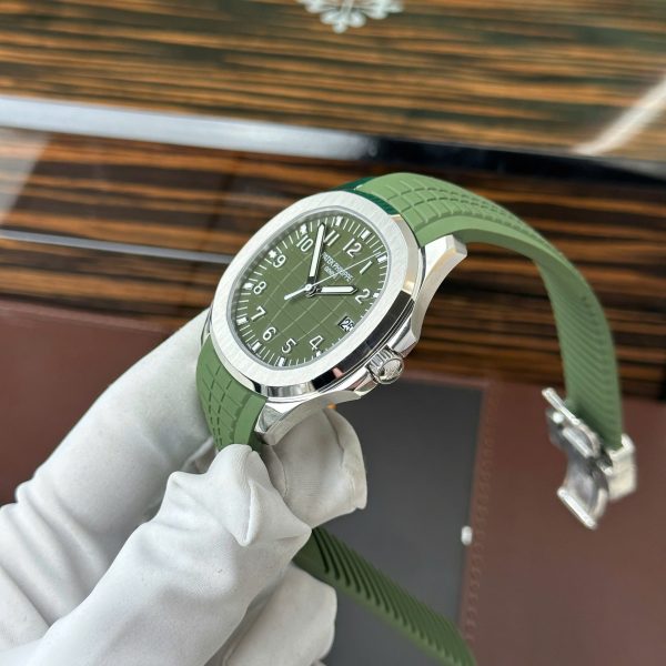 Đồng Hồ Patek Philippe Aquanaut 5168G Chế Tác Tinh Chỉnh Mặt Số + Kim + Máy Móc Chuẩn Auth 42 (2)