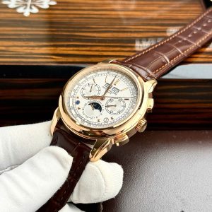 Đồng Hồ Patek Philippe Grand Complications 5270 Fake 11 Cao Cấp Mặt Trắng 41mm (2)