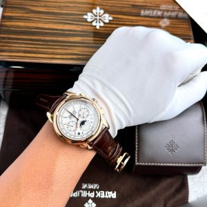 Đồng Hồ Patek Philippe Grand Complications 5270 Fake 11 Cao Cấp Mặt Trắng 41mm (2)