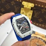Đồng Hồ Richard Mille Chế Tác RM67-02 Vỏ Carbon Màu Trắng Siêu Nhẹ Trọng Lượng 37 Grams 38.7×47 (2)