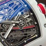 Đồng Hồ Richard Mille Chế Tác RM67-02 Vỏ Carbon Màu Trắng Siêu Nhẹ Trọng Lượng 37 Grams 38.7×47 (2)