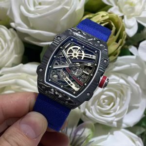 Đồng Hồ Richard Mille Chế Tác RM67-02 Vỏ Carbon Siêu Mỏng Trọng Lượng 37 Grams Siêu Nhẹ 38.7×47 (2)