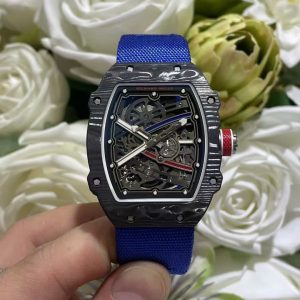 Đồng Hồ Richard Mille Chế Tác RM67-02 Vỏ Carbon Siêu Mỏng Trọng Lượng 37 Grams Siêu Nhẹ 38.7×47 (2)