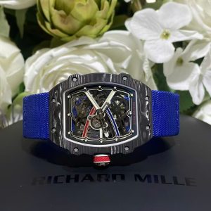 Đồng Hồ Richard Mille Chế Tác RM67-02 Vỏ Carbon Siêu Mỏng Trọng Lượng 37 Grams Siêu Nhẹ 38.7×47 (2)