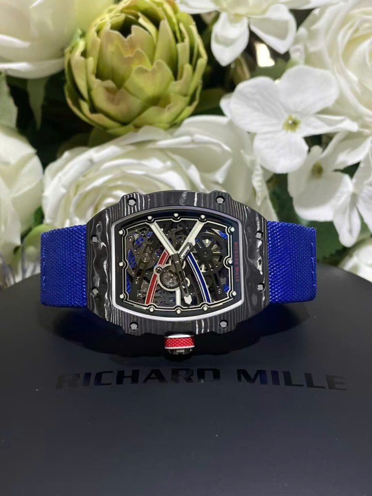 Đồng Hồ Richard Mille Chế Tác RM67-02 Vỏ Carbon Siêu Mỏng Trọng Lượng 37 Grams Siêu Nhẹ 38.7×47 (2)