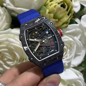 Đồng Hồ Richard Mille Chế Tác RM67-02 Vỏ Carbon Siêu Mỏng Trọng Lượng 37 Grams Siêu Nhẹ 38.7×47 (2)