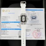 Đồng Hồ Richard Mille RM007 Màu Trắng Chế Tác Đính Full Kim Cương Moissanite 36mm (2)