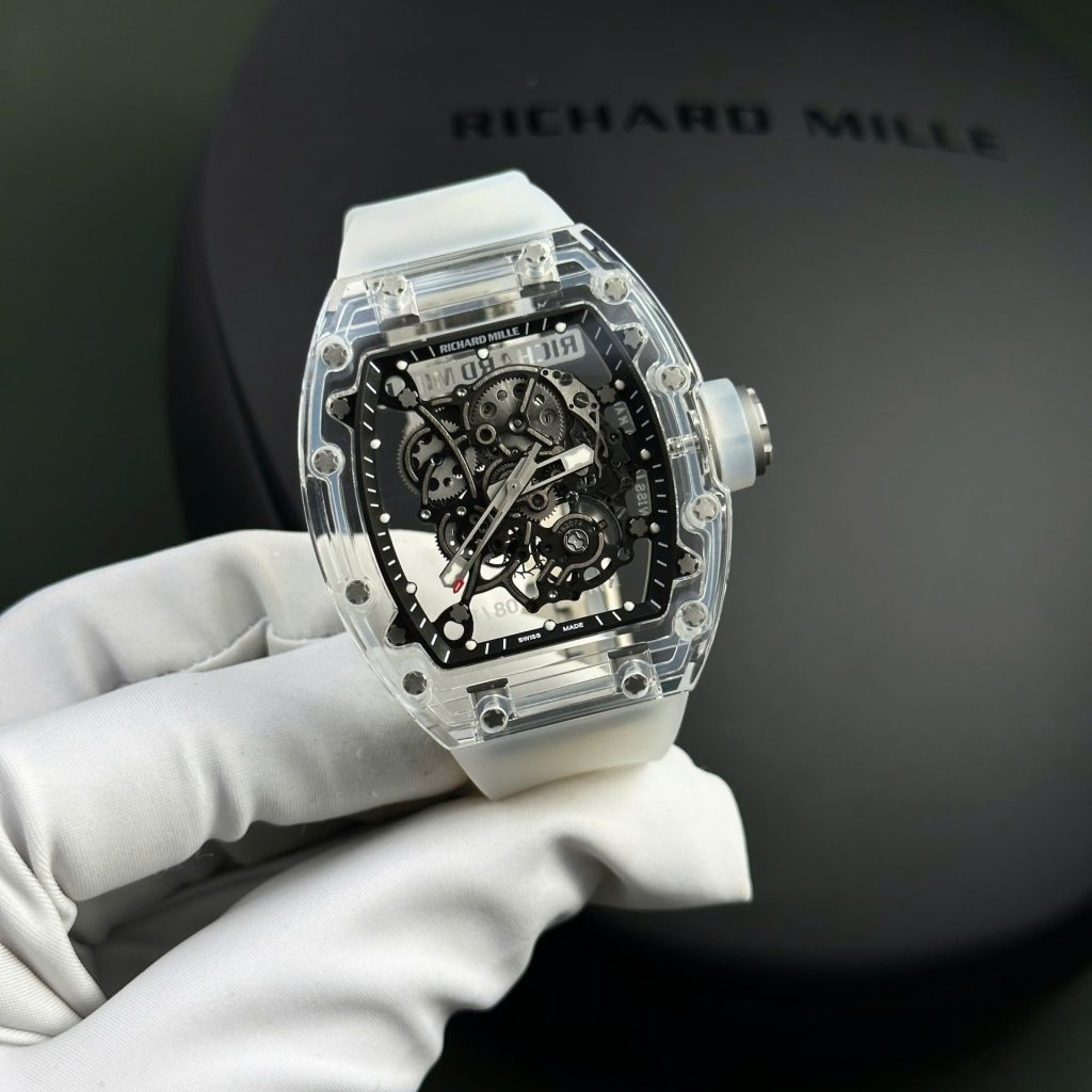 Đồng Hồ Richard Mille RM055 Sapphire Crystal Replica 11 Cao Cấp 45mm (2)