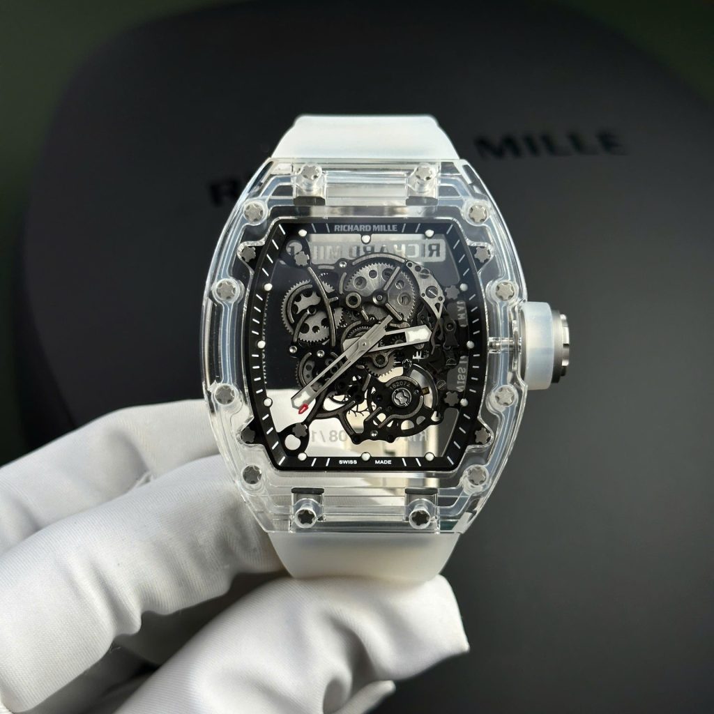 Richard mille crystal sale