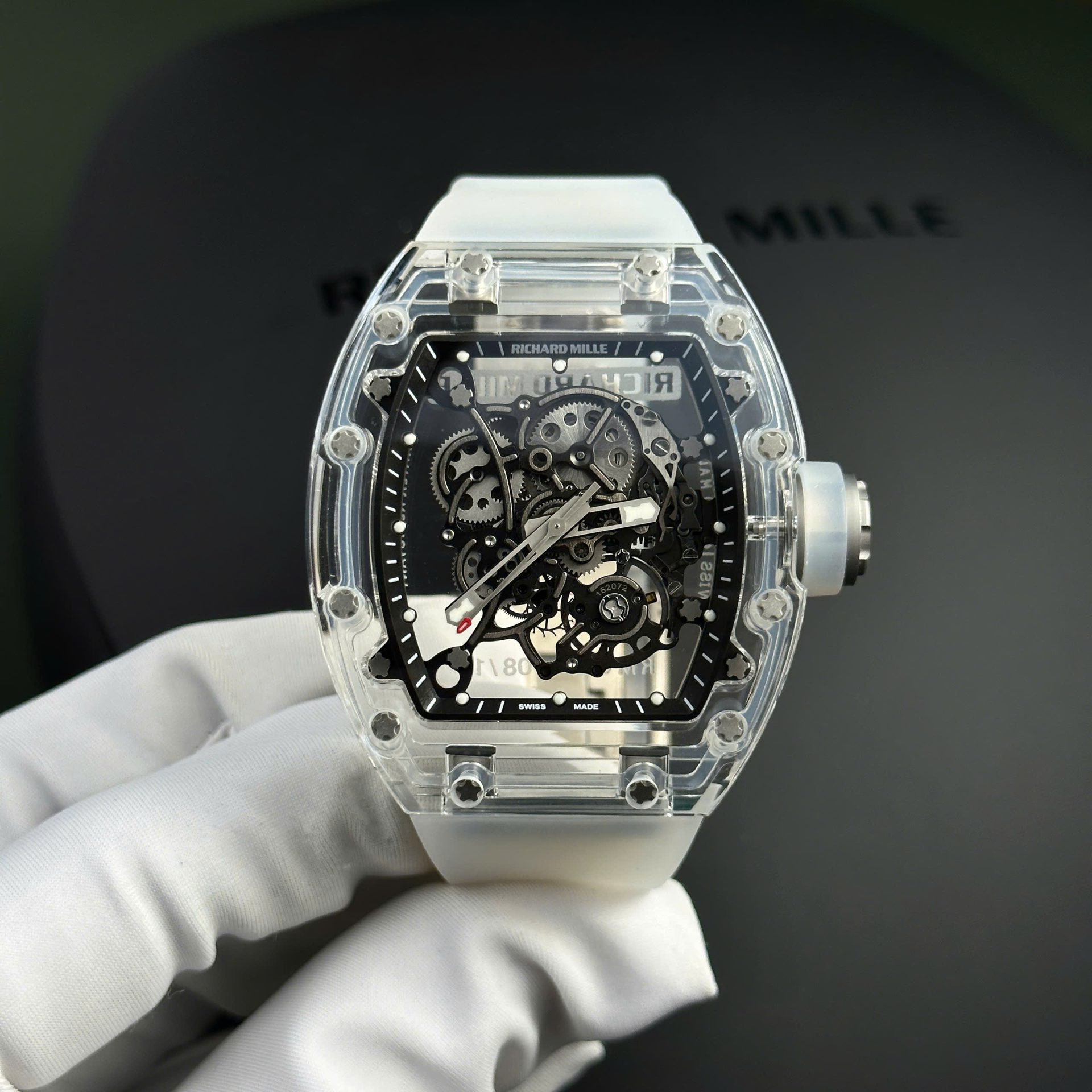 Đồng Hồ Richard Mille RM055 Sapphire Crystal Replica 11 Cao Cấp 45mm (2)