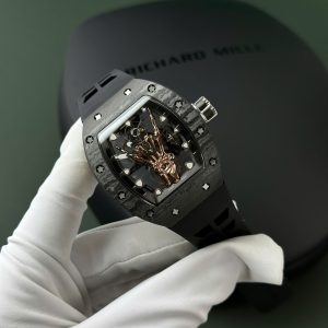 Đồng Hồ Richard Mille RM66 Flying Tourbillon Replica 1 1 Vỏ Full Carbon 42.7x49 (2)