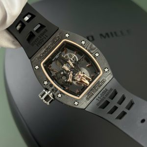 Đồng Hồ Richard Mille RM66 Flying Tourbillon Replica 1 1 Vỏ Full Carbon 42.7x49 (2)