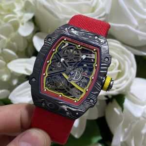 Đồng Hồ Richard Mille RM67-02 Carbon Chế Tác Siêu Mỏng Siêu Nhẹ 37 Grams 38.7×47 (11)