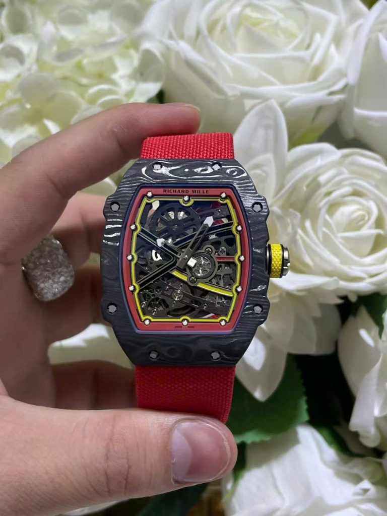 Đồng Hồ Richard Mille RM67-02 Carbon Chế Tác Siêu Mỏng Siêu Nhẹ 37 Grams 38.7×47 (11)