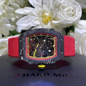 Đồng Hồ Richard Mille RM67-02 Carbon Chế Tác Siêu Mỏng Siêu Nhẹ 37 Grams 38.7×47 (11)