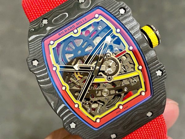 Đồng Hồ Richard Mille RM67-02 Carbon Chế Tác Siêu Mỏng Siêu Nhẹ 37 Grams 38.7×47 (2)